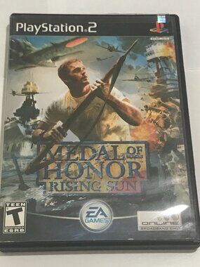 Medal of Honor Rising Sun (Sony Playstation 2, 2003) PS2 Complete CIB Tested